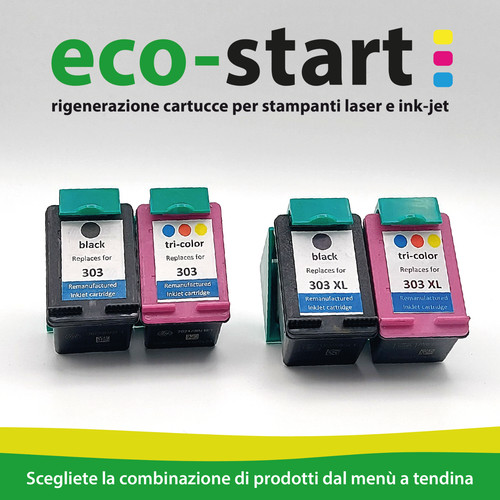 Cartucce 303 303xl nero - hp,