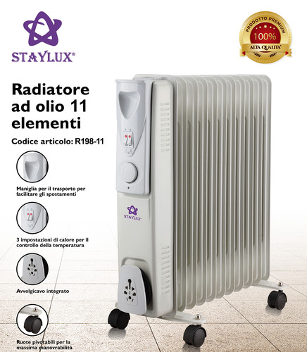 Radiatore olio staylux 11 - radiatore,