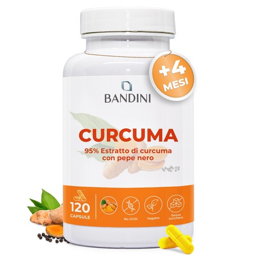 Bandini curcuma 120 - bandini®,